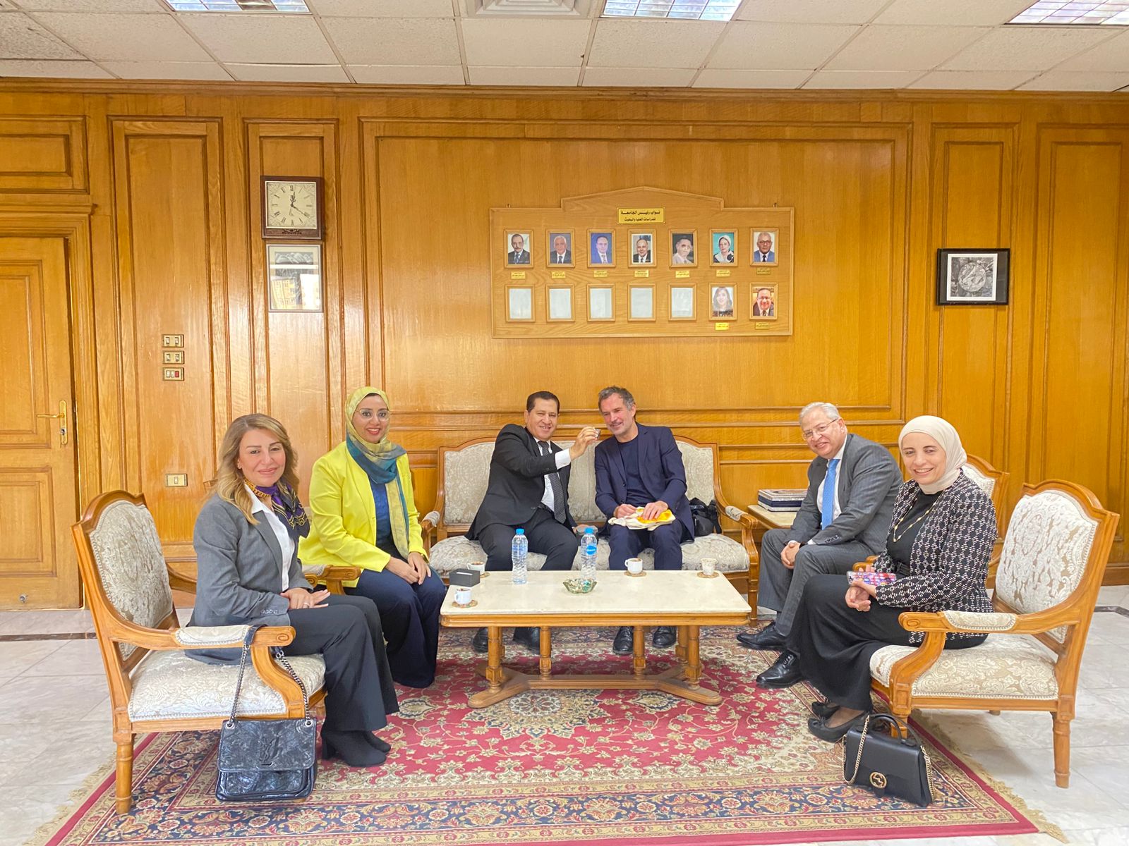 جامعة حلوان تستقبل وفدًا من جامعة نيرمبرغ التقنية لتعزيز التعاون الأكاديمي والبحثي  