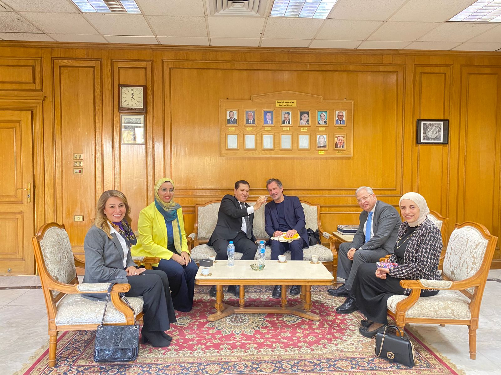 جامعة حلوان تستقبل وفدًا من جامعة نيرمبرغ التقنية لتعزيز التعاون الأكاديمي والبحثي  