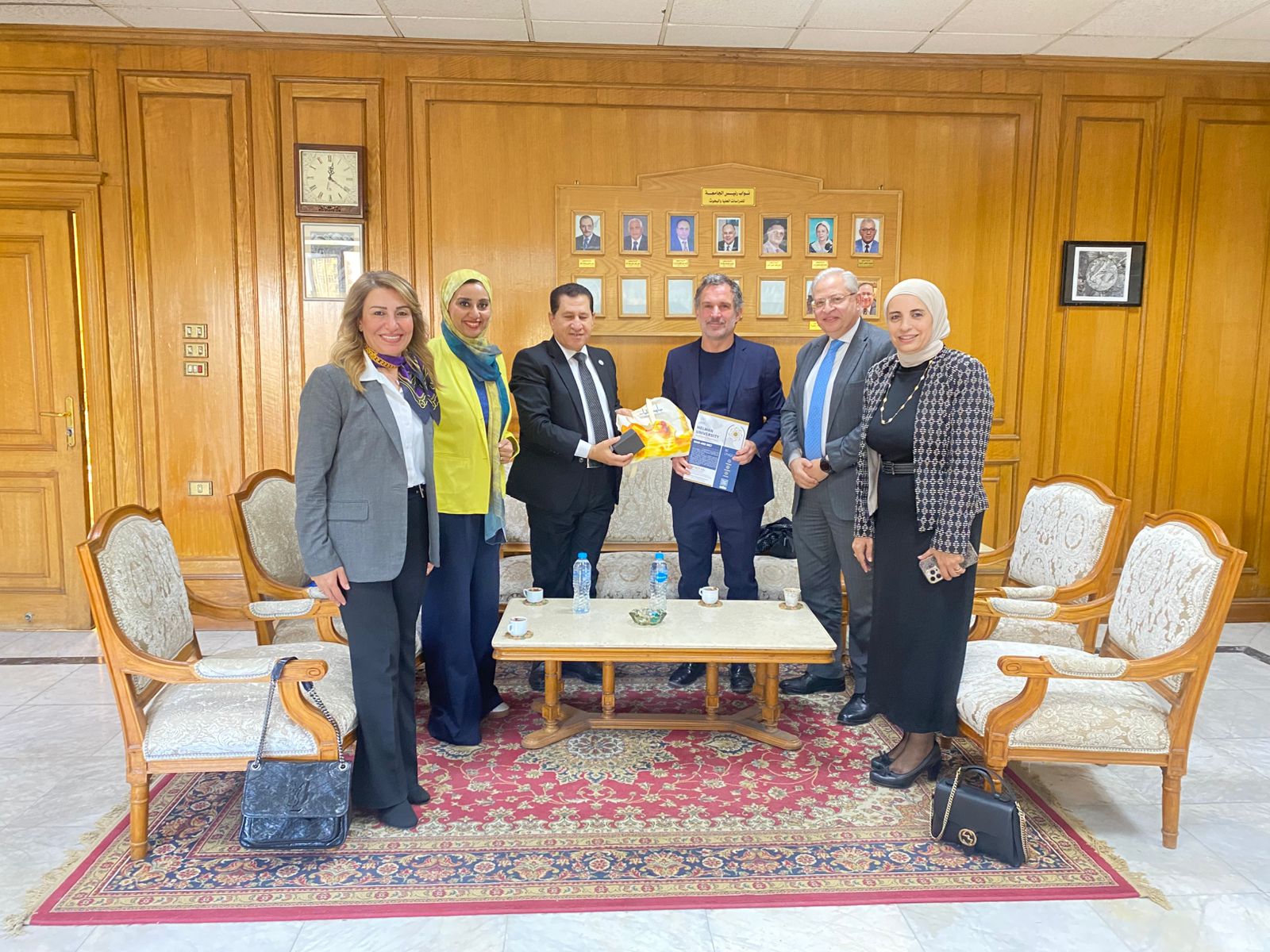 جامعة حلوان تستقبل وفدًا من جامعة نيرمبرغ التقنية لتعزيز التعاون الأكاديمي والبحثي  