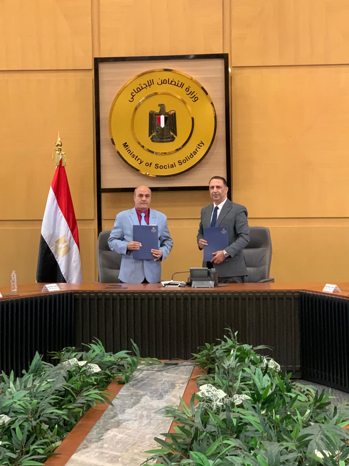 جامعة القاهرة التكنولوجية توقّع بروتوكول مع وزارة التضامن الإجتماعي
