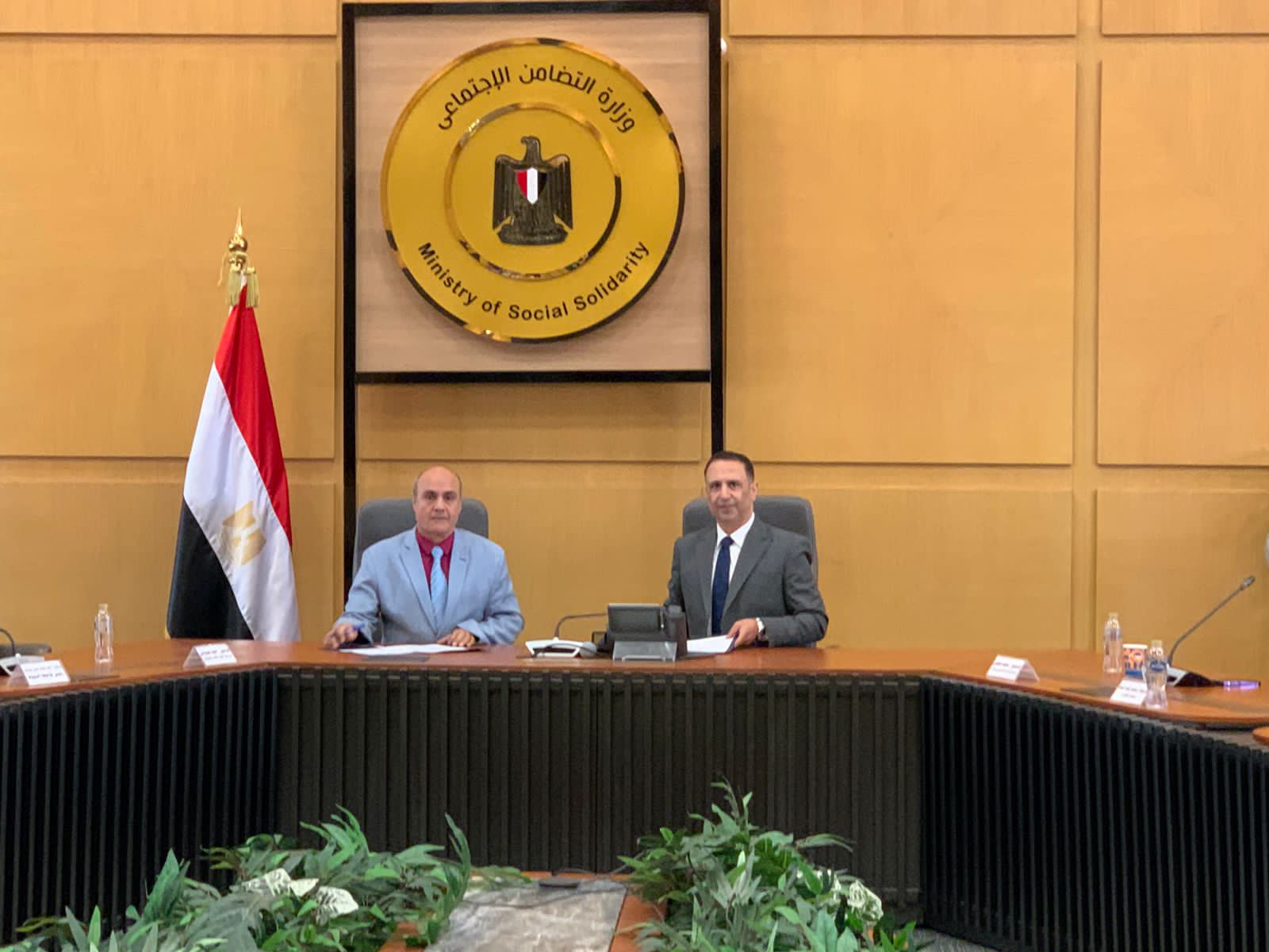جامعة القاهرة التكنولوجية توقّع بروتوكول مع وزارة التضامن الإجتماعي