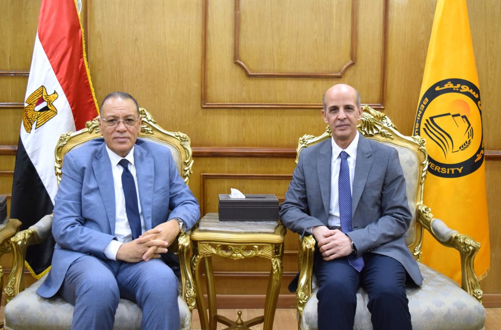 تكريم الدكتور ممدوح غراب رئيس جامعة 6 أكتوبر