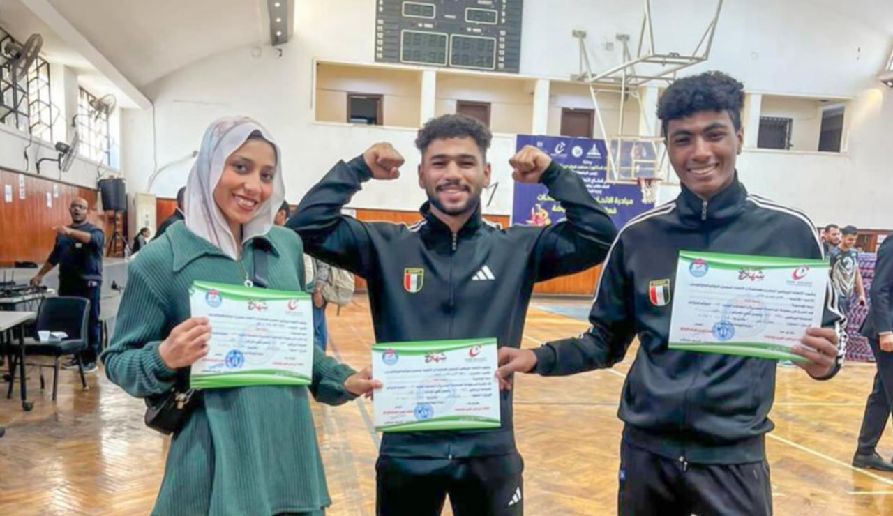 جامعة طنطا تتصدر بطولات الكونغ فو وتواصل حصاد الميداليات الذهبية