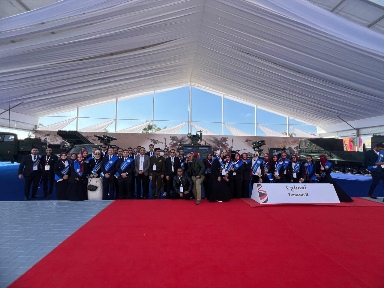 طلاب جامعة أسيوط يطلعون على أحدث التقنيات في معرض EDEX 2025