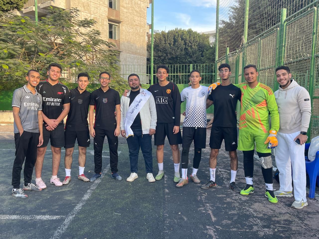 جامعة سوهاج الأهلية تتوج كلية الإعلام بطلًا لخماسيات كرة القدم