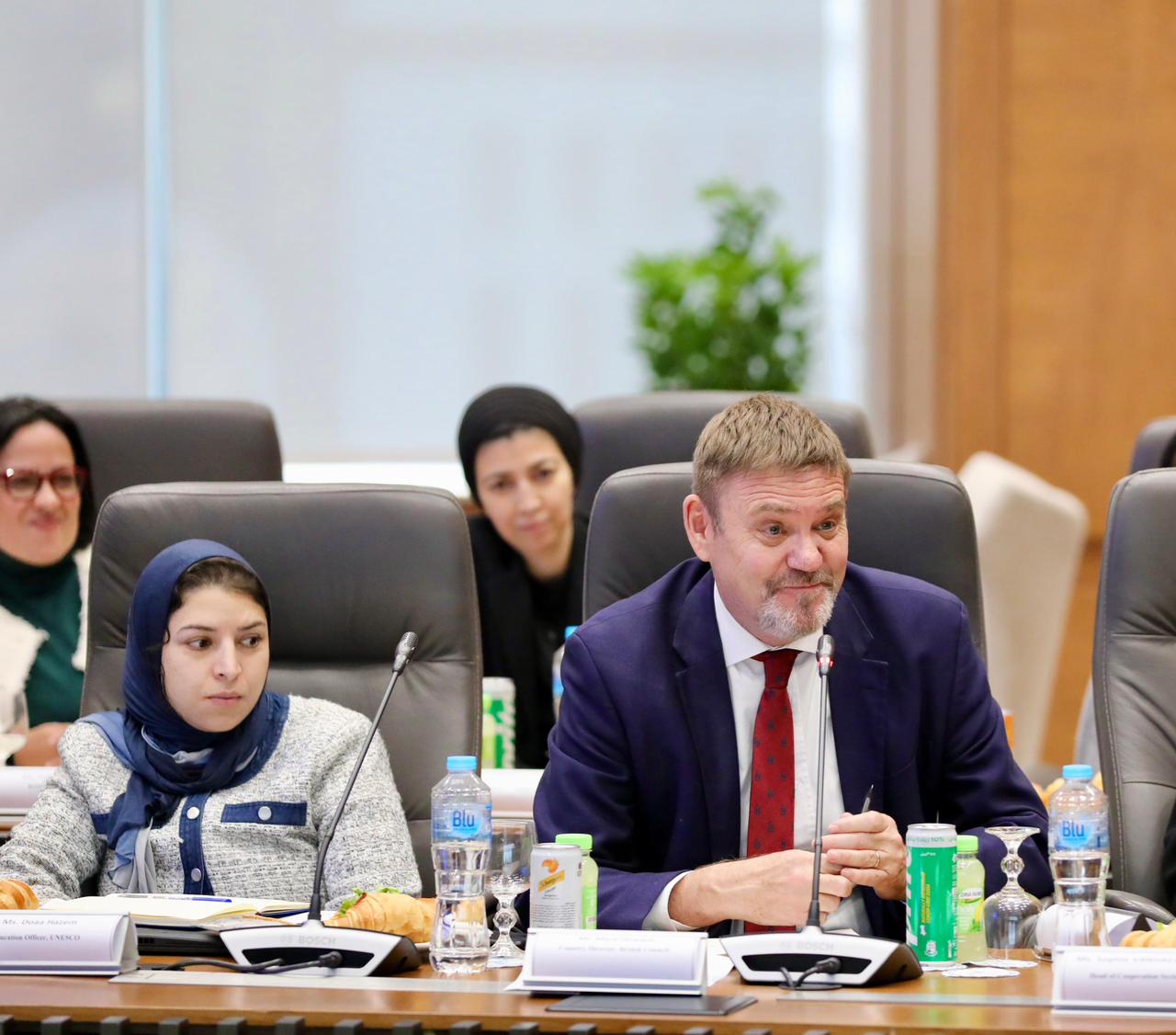 وزير التربية والتعليم يرسم ملامح منظومة التعليم مع شركاء التنمية 