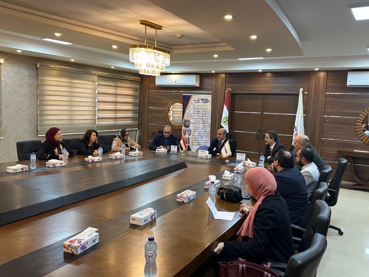 جامعة القاهرة التكنولوجية تحصد المركز الأول في مسابقة أفضل جامعة صديقة للبيئة