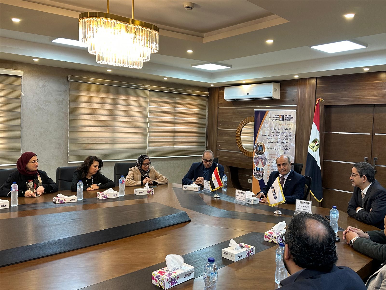 جامعة القاهرة التكنولوجية تحصد المركز الأول في مسابقة أفضل جامعة صديقة للبيئة