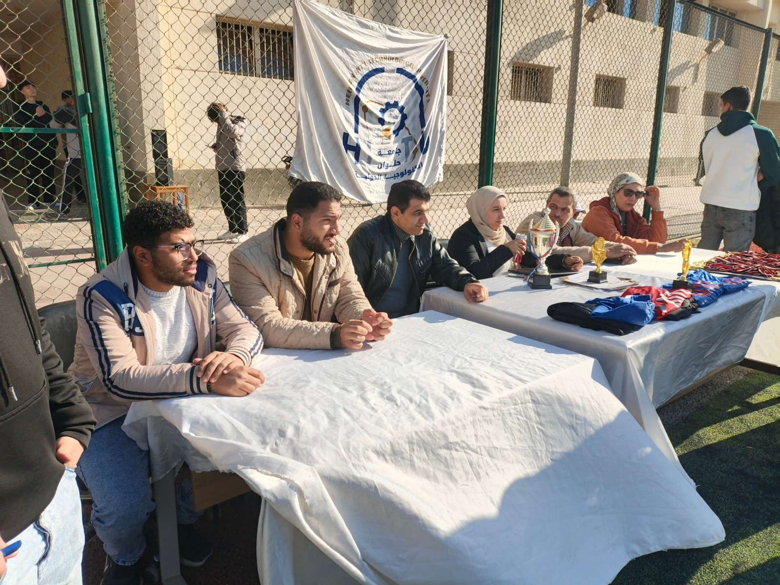 جامعة حلوان التكنولوجية الدولية تختتم دوري كرة القدم