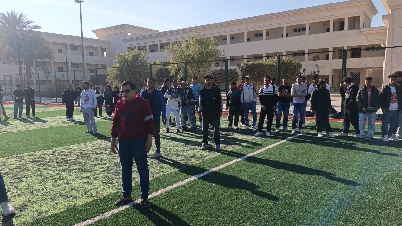 جامعة حلوان التكنولوجية الدولية تختتم دوري كرة القدم