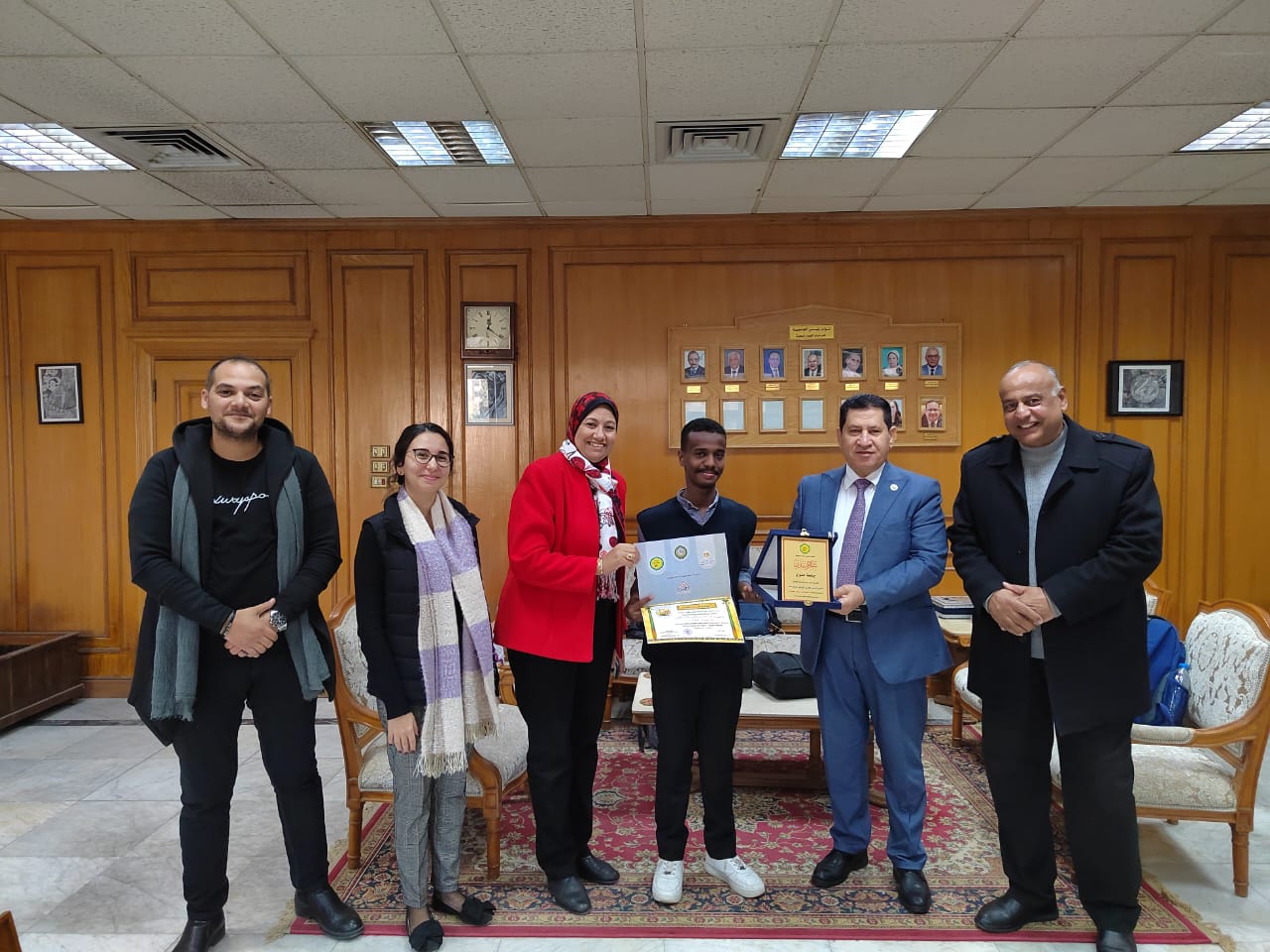 جامعة العاصمة تشارك في المنتدى الشبابي العربي الإفريقي للجامعات الخضراء