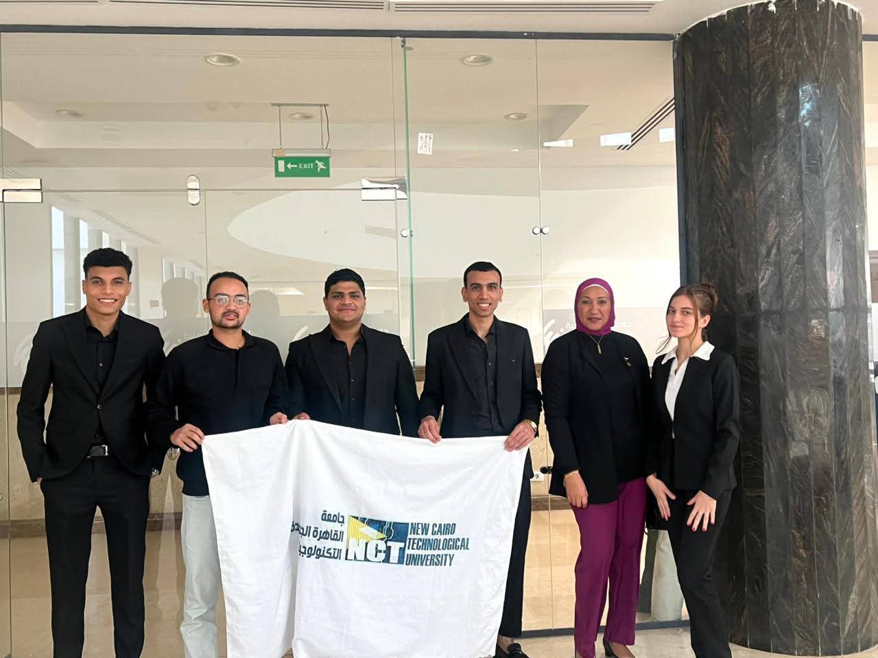 جامعة القاهرة الجديدة التكنولوجية تتألق في مسابقة العباقرة على مستوى الجامعات المصرية