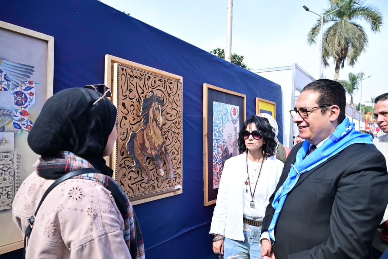 جامعة القاهرة تحتفل باستقبال طلابها مع بدء الفصل الدراسي الثاني