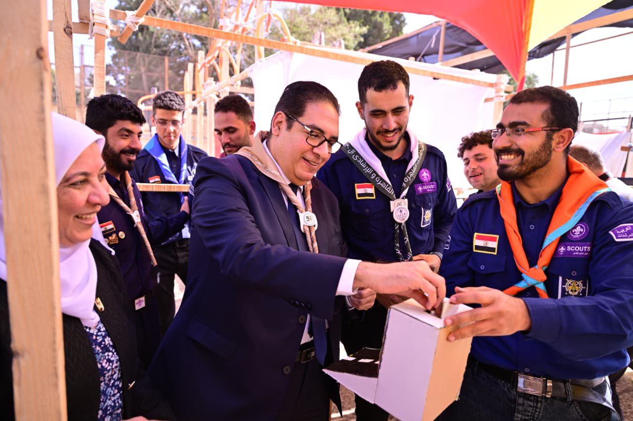 جامعة القاهرة تشعل الإبداع فى المهرجان الكشفي والإرشادي بمشاركة واسعة من الكليات