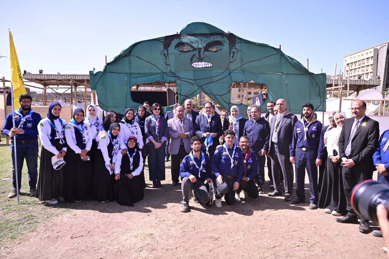 جامعة القاهرة تشعل الإبداع فى المهرجان الكشفي والإرشادي بمشاركة واسعة من الكليات