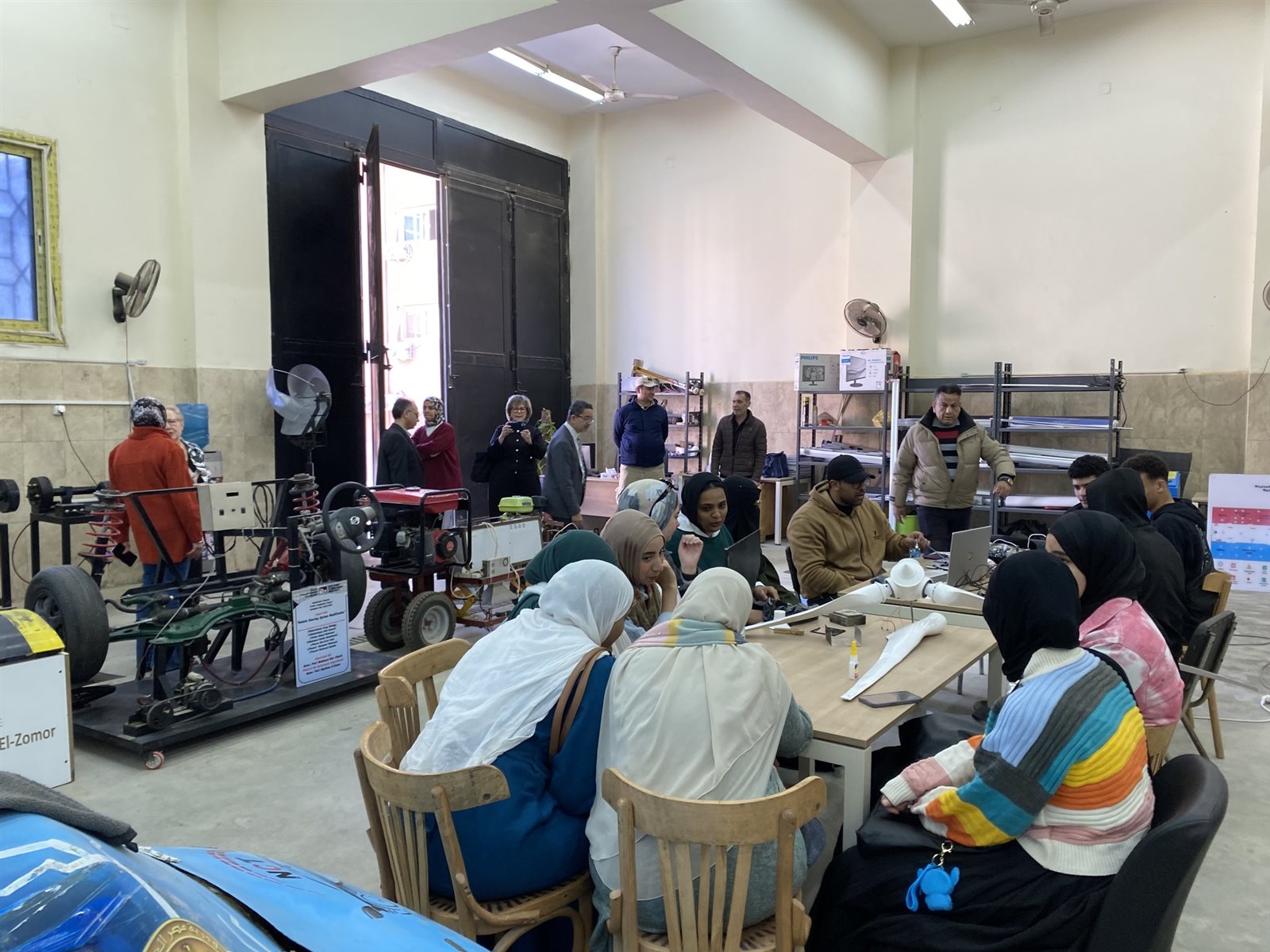 جامعة القاهرة التكنولوجية تستقبل وفدًا دوليًا لتعزيز الشراكات الدولية في التعليم التكنولوجي