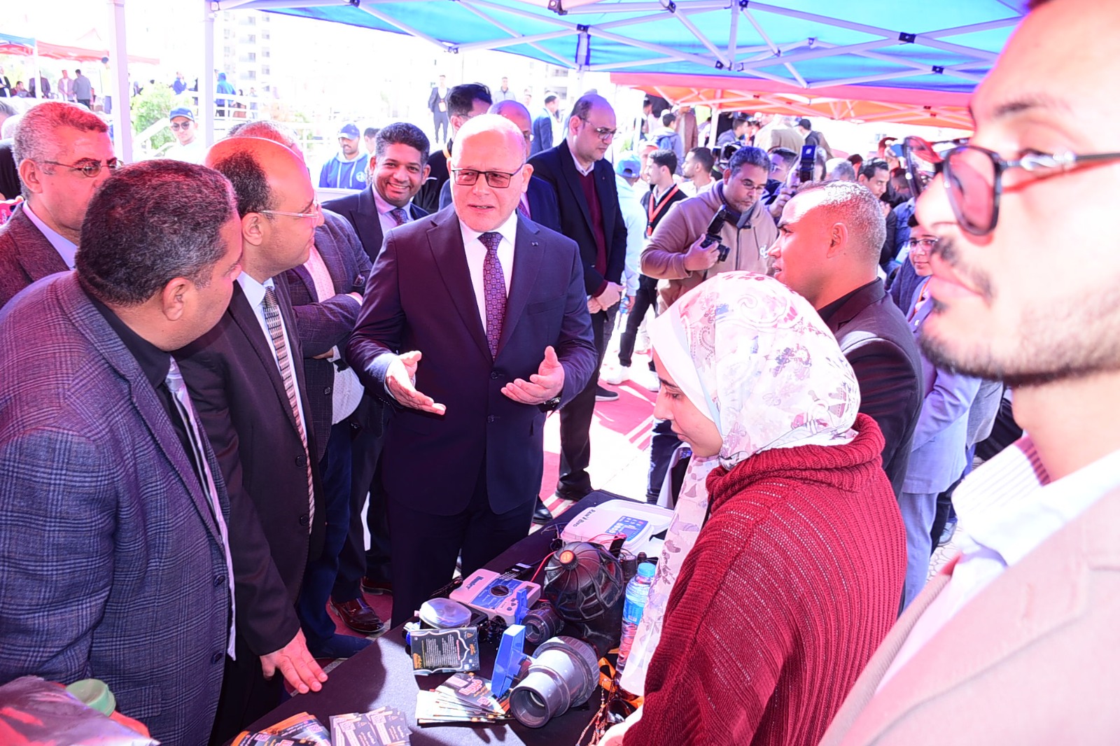 انطلاق ابتكارات 60 مبتكر بجامعة سوهاج وفرص عمل للشباب