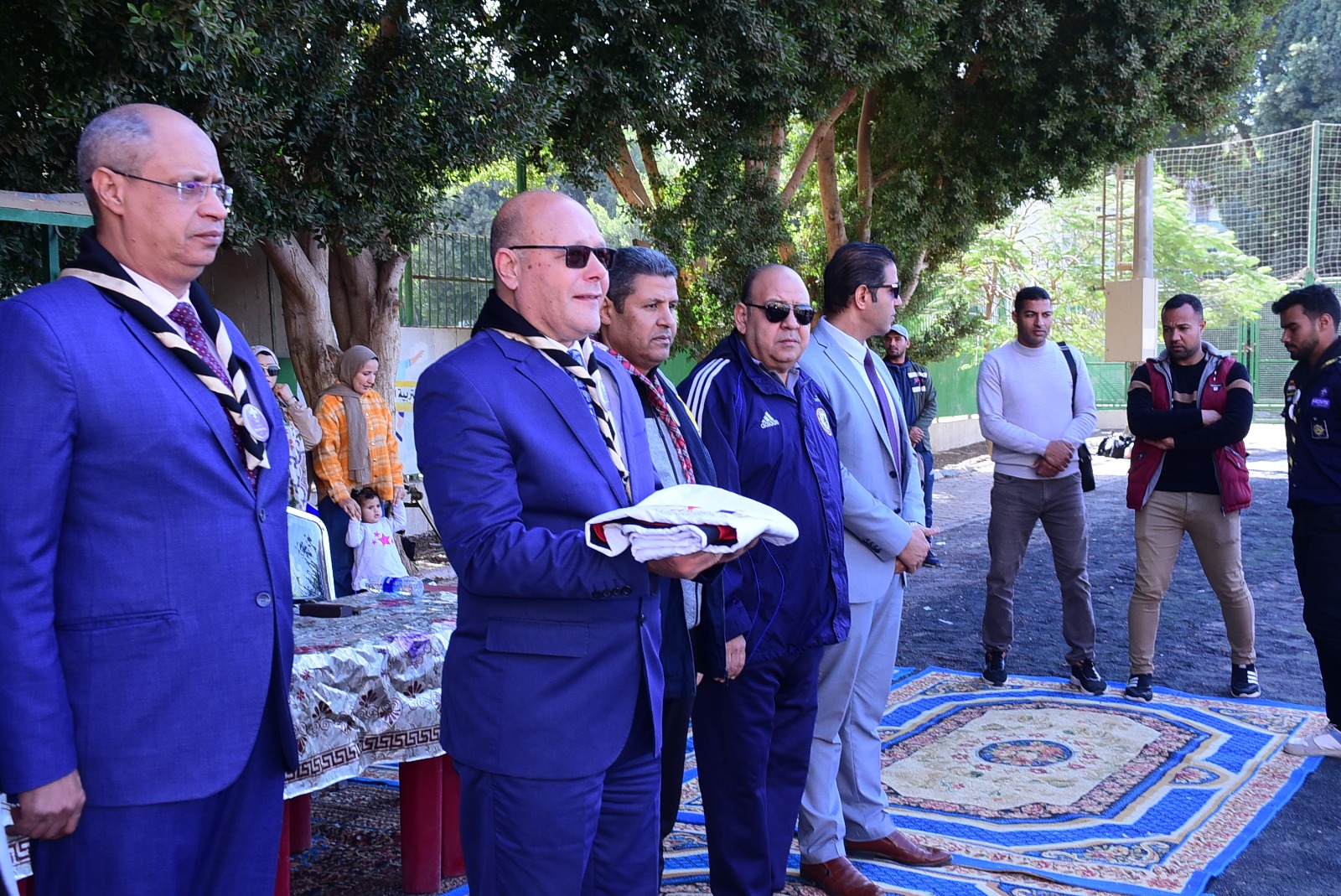 جامعة سوهاج تختتم المعسكر الكشفي لطلاب الرياضة بروح وطنية لإعداد قادة الكشافة والمرشدات