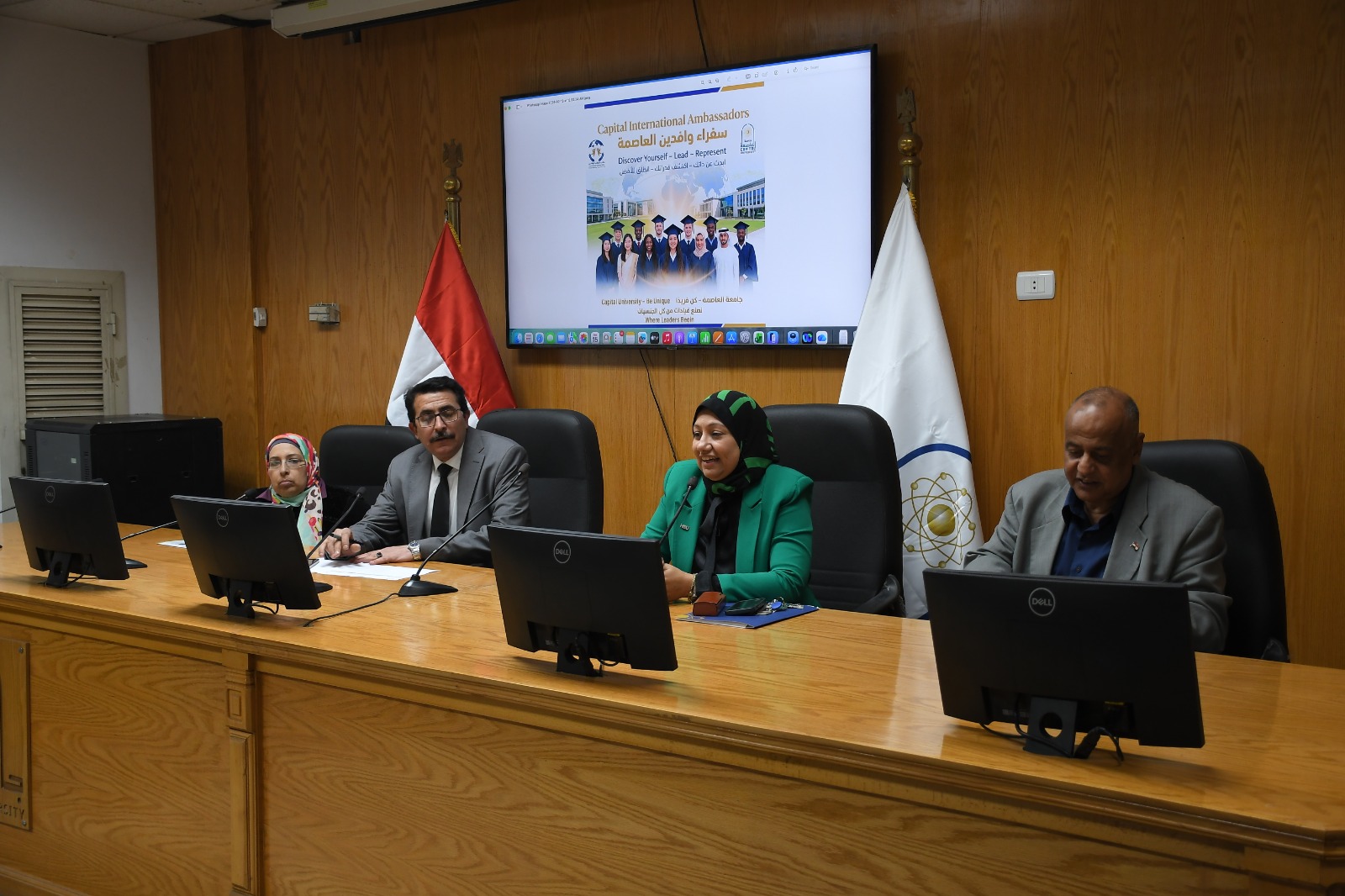 جامعة العاصمة تطلق المرحلة الأولى من المقابلات الشخصية لاختيار سفراء الوافدين 