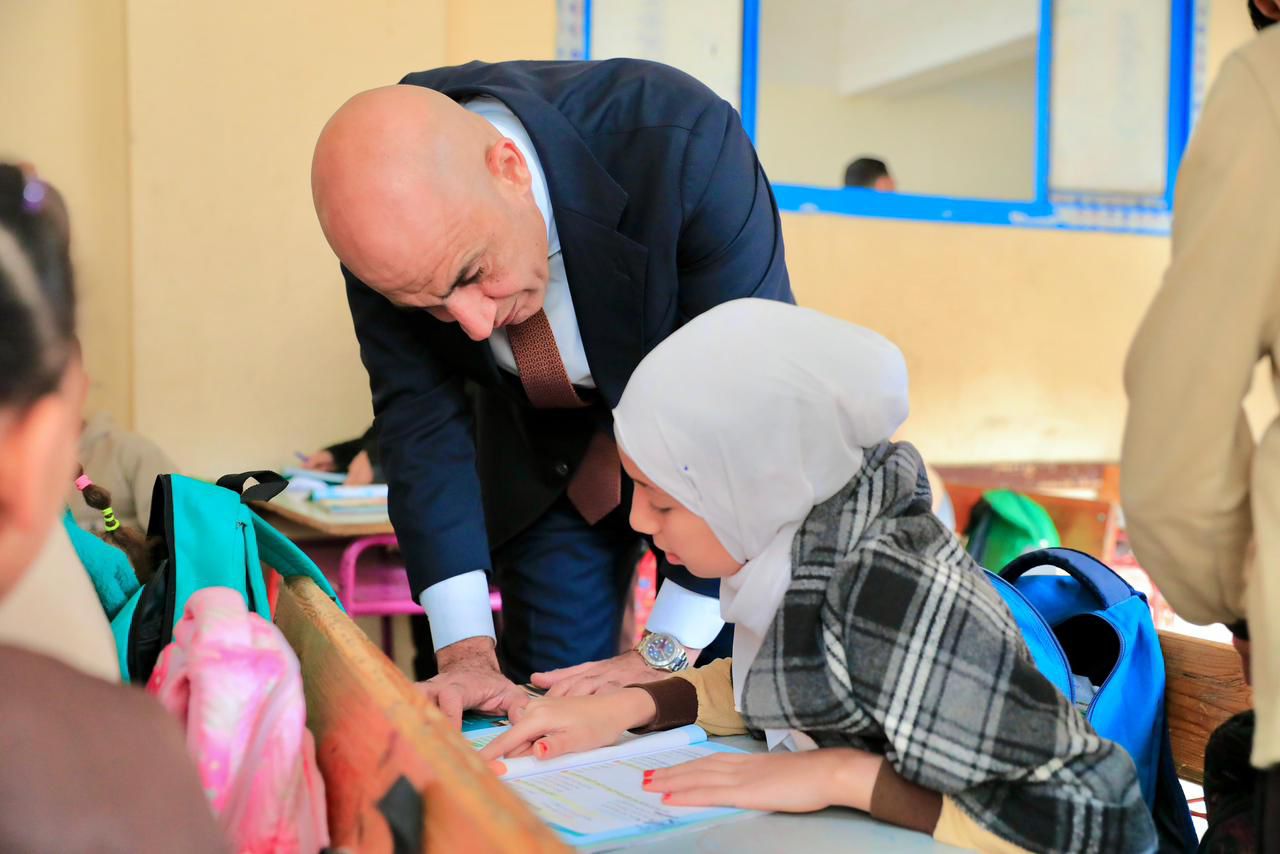 وزير التربية والتعليم يتفقد مدارس تحيا مصر بالأسمرات