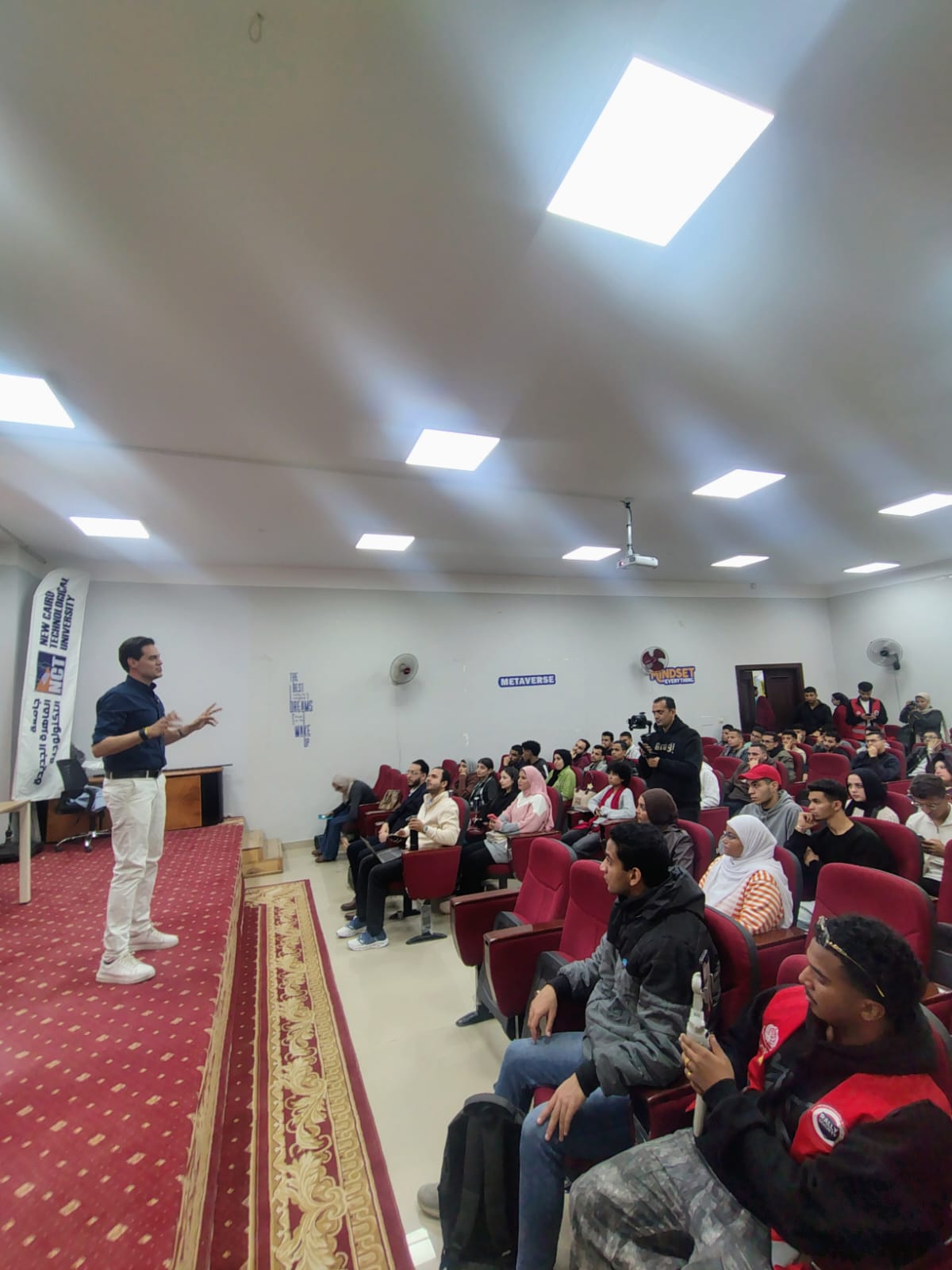 جامعة القاهرة التكنولوجية تستضيف ندوة Rally Society لتعزيز الابتكار وريادة الأعمال