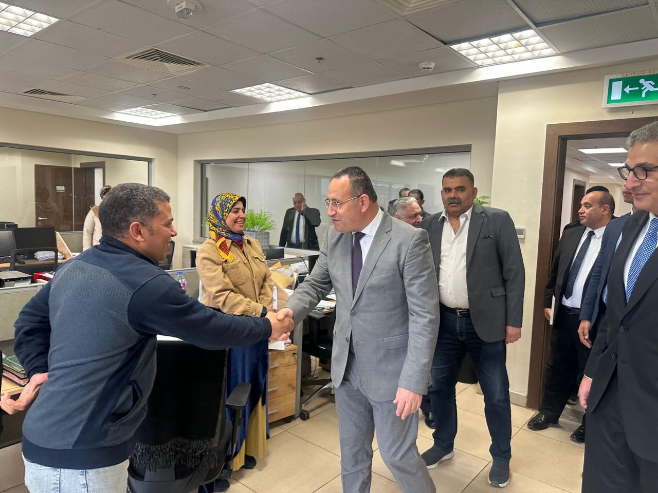 جولة وزير التعليم العالي بالعاصمة الجديدة