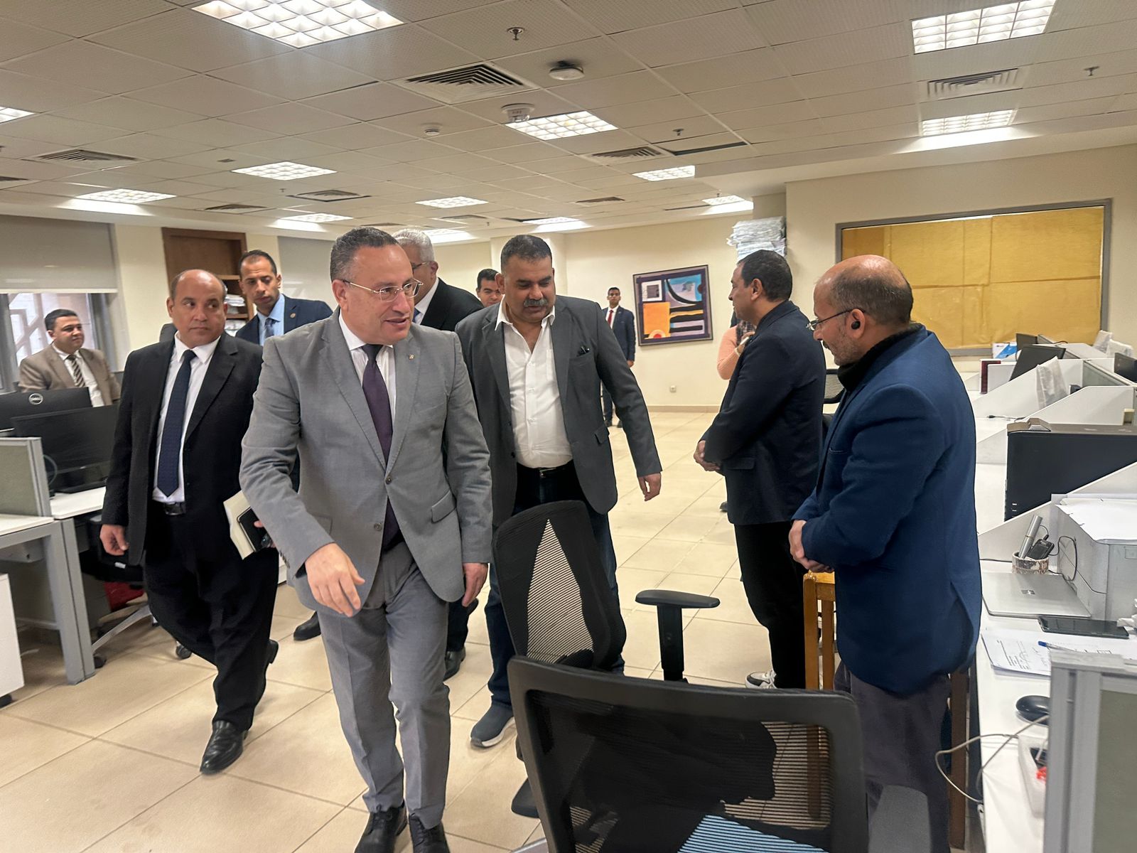 جولة وزير التعليم العالي بالعاصمة الجديدة