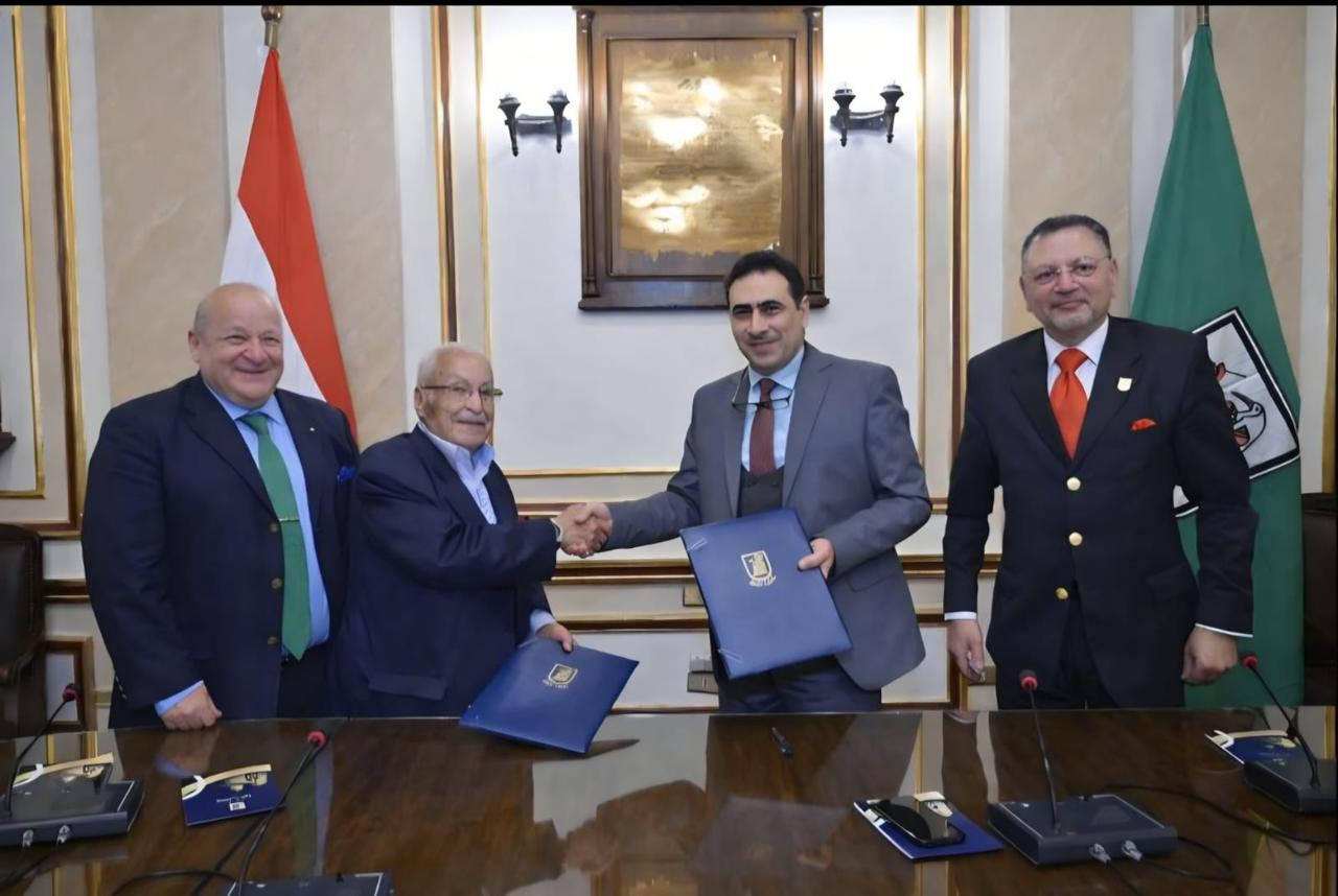 بروتوكول تعاون بين جامعة القاهرة وجمعية إنسان للتنمية الصحية والمجتمعية