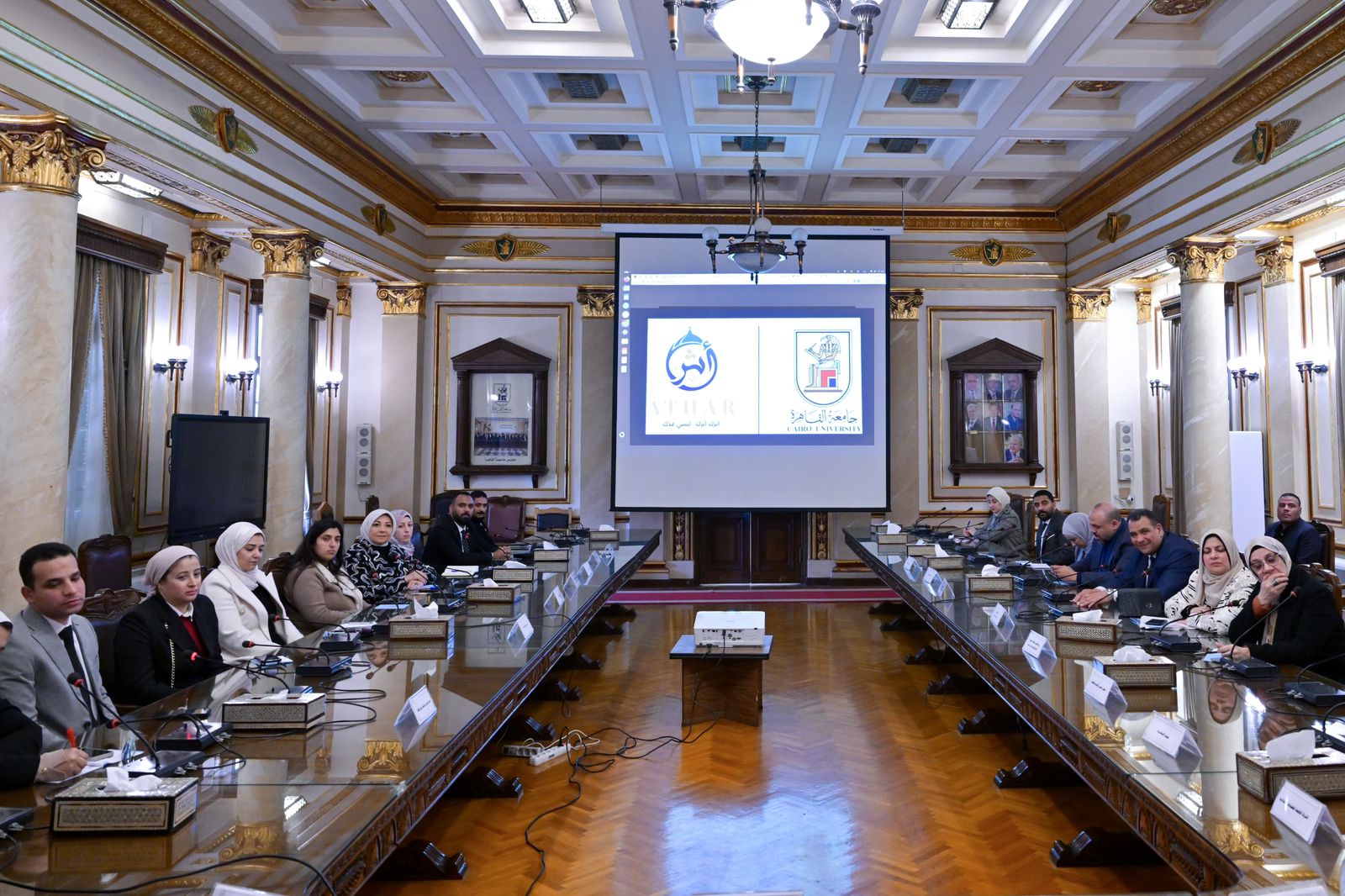 جامعة القاهرة تطلق منصة أثر الإلكترونية لتوثيق العمل التطوعي