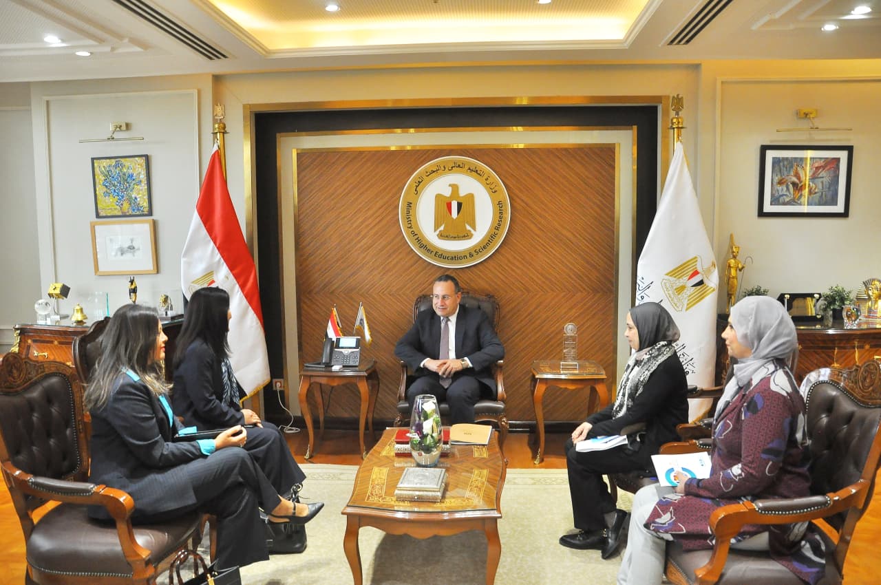 وزير التعليم العالي يفتح آفاق التعاون مع برنامج الأمم المتحدة الإنمائي
