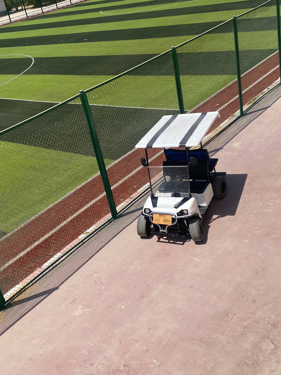 طلاب جامعة حلوان التكنولوجية الدولية يصنعون أول سيارة جولف كهربائية محلية