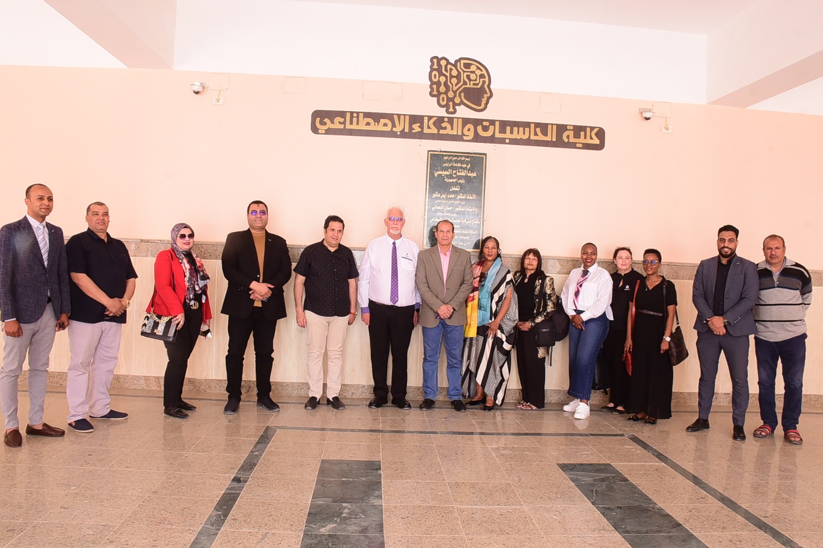 جامعة سوهاج تستقبل وفد دولي لفتح آفاق تعاون جديدة