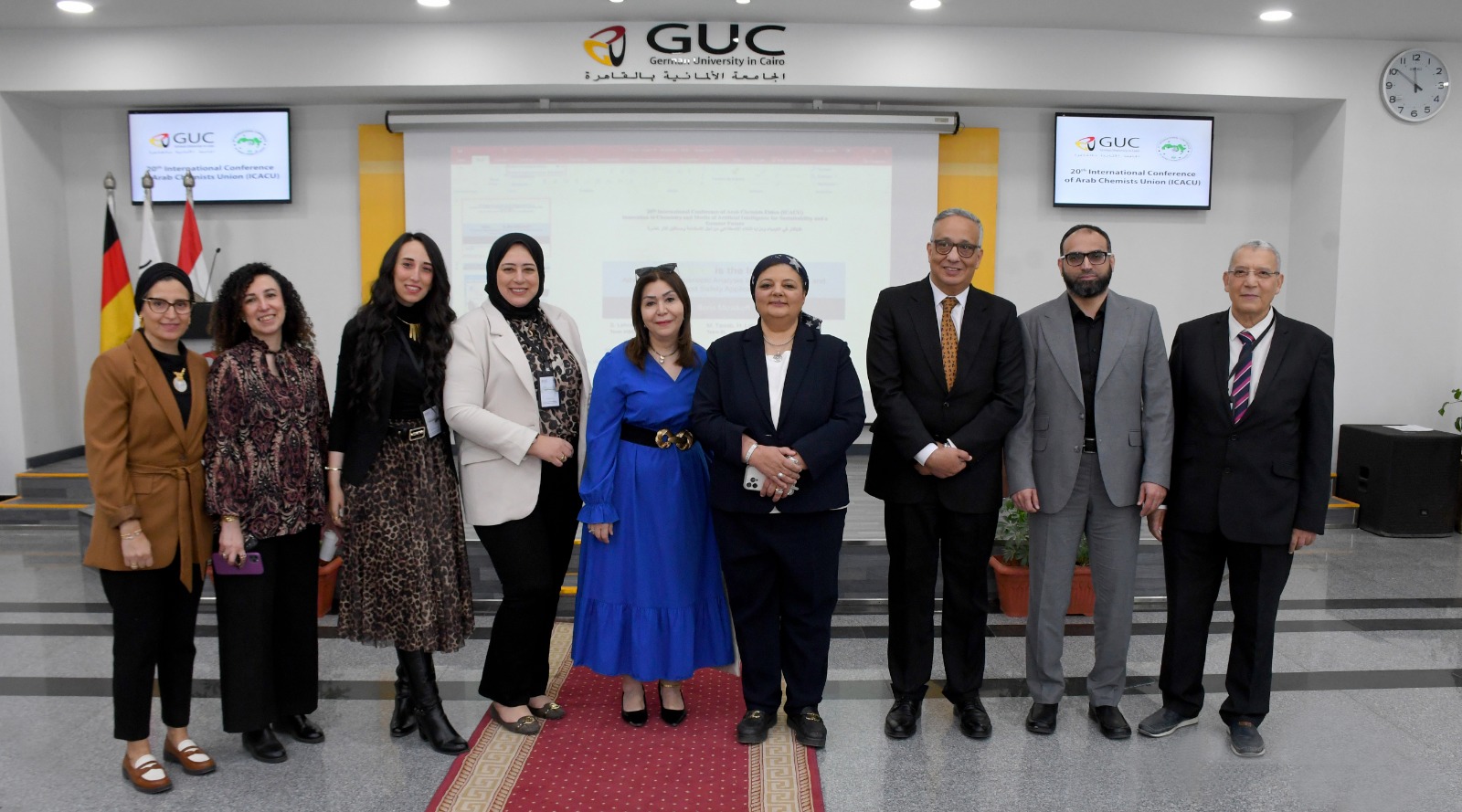 الجامعة الألمانية بالقاهرة تقود ثورة الذكاء الاصطناعي بالكيمياء