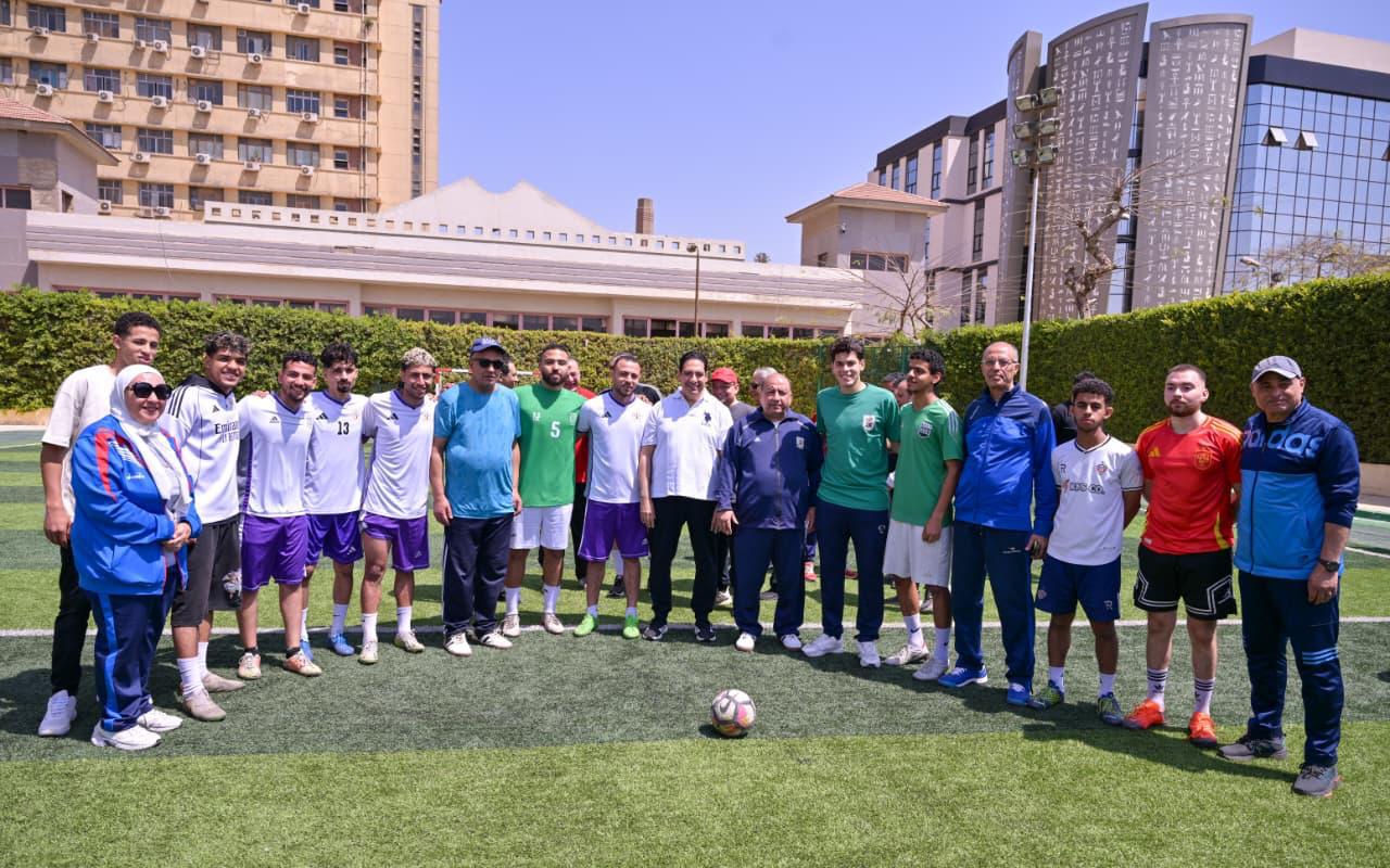جامعة القاهرة تنظم يومًا رياضيًا مميزًا يشمل الماراثون وأنشطة طلابية متنوعة