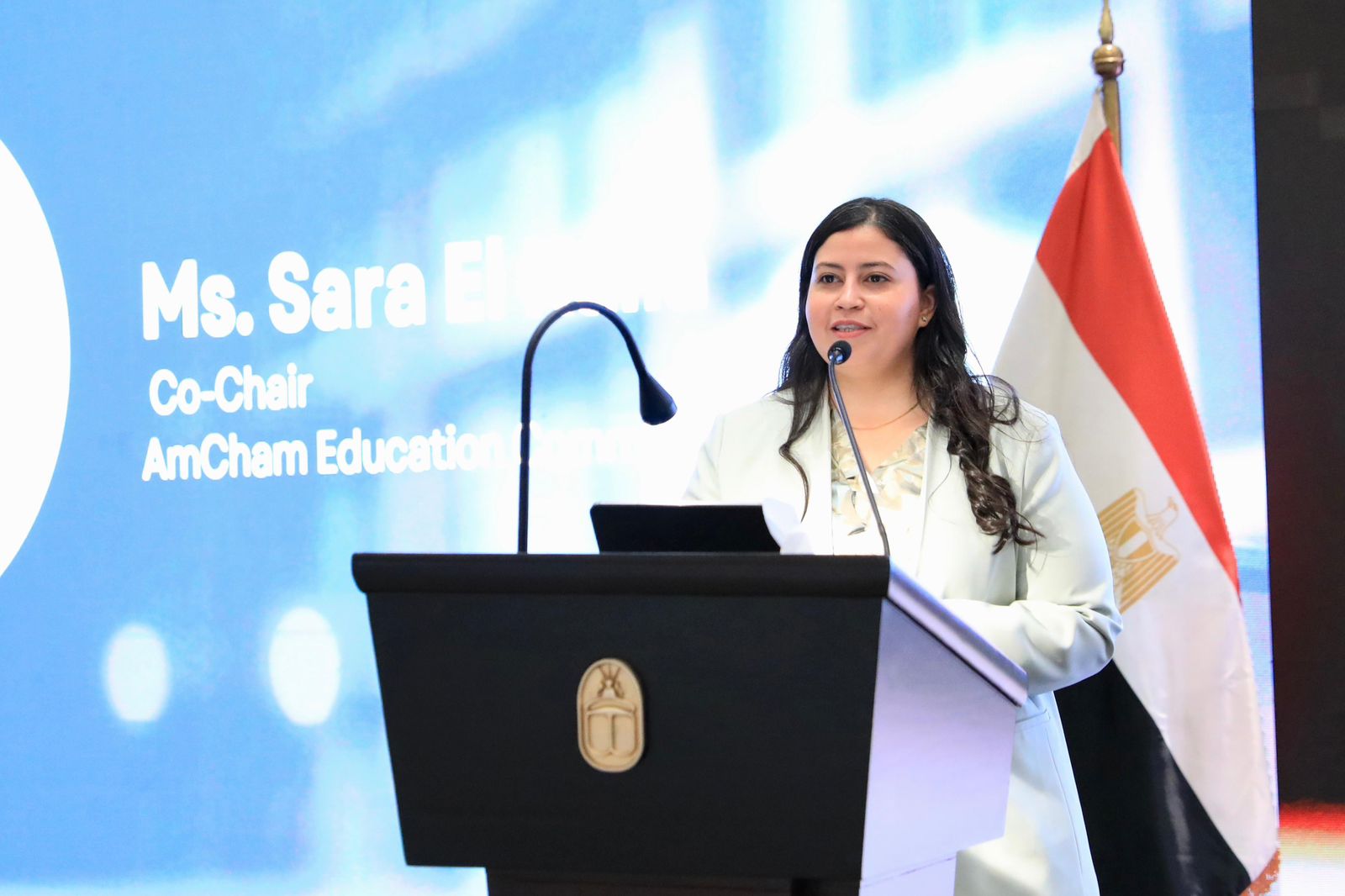 سيلفيا منسى الرئيس التنفيذي لغرفة التجارة الأمريكية