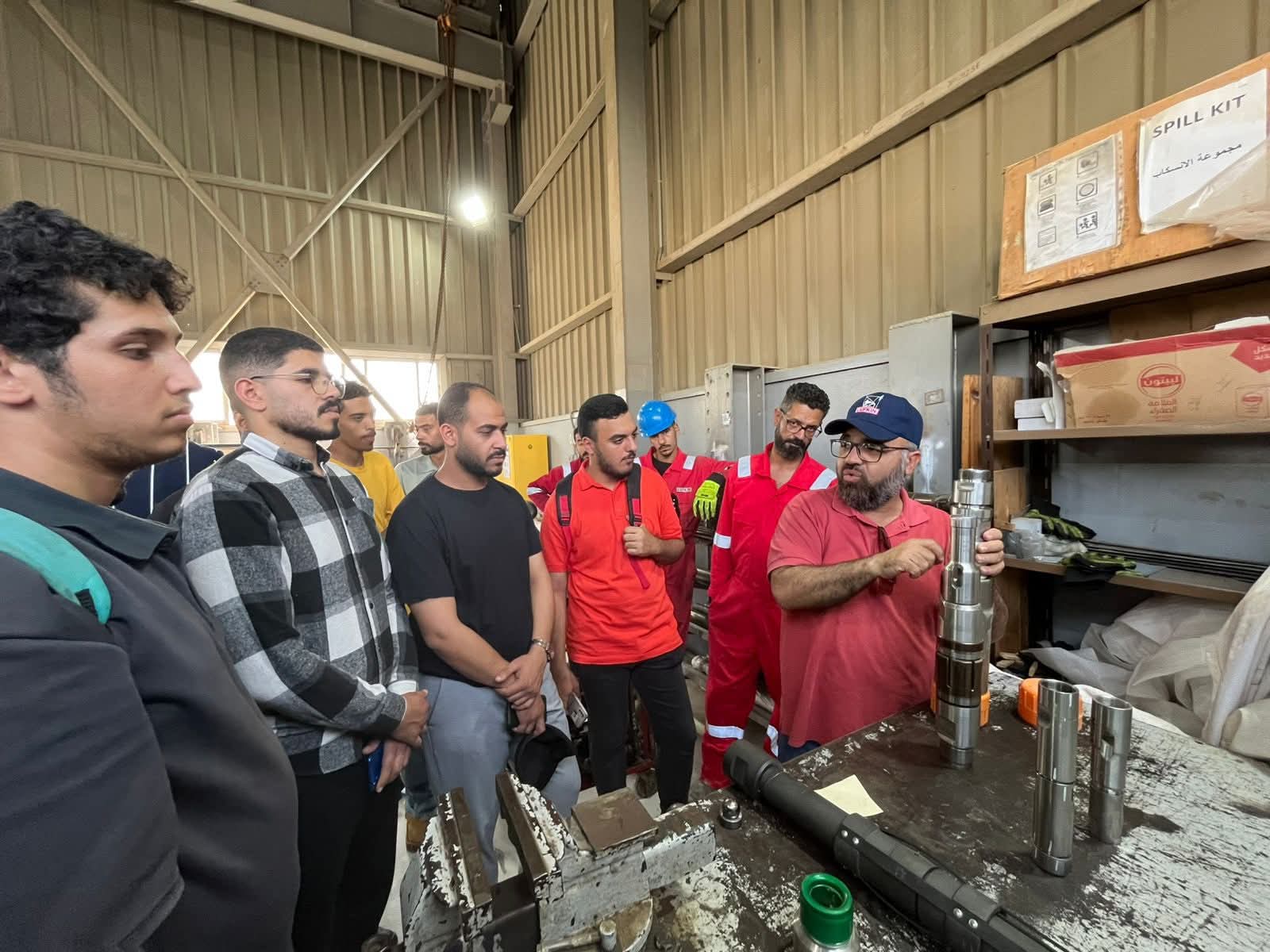 جامعة القاهرة التكنولوجية تدعم تدريب طلاب البترول داخل Lufkin Egypt