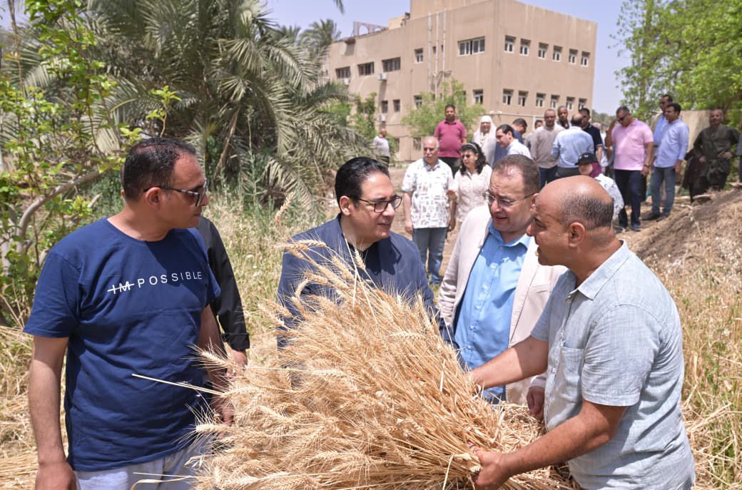 جامعة القاهرة ترفع جاهزية محطة التجارب والبحوث الزراعية بكلية الزراعة للتدريب