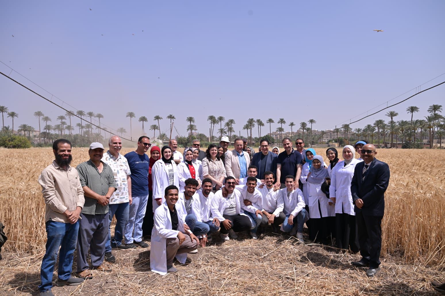 جامعة القاهرة ترفع جاهزية محطة التجارب والبحوث الزراعية بكلية الزراعة للتدريب