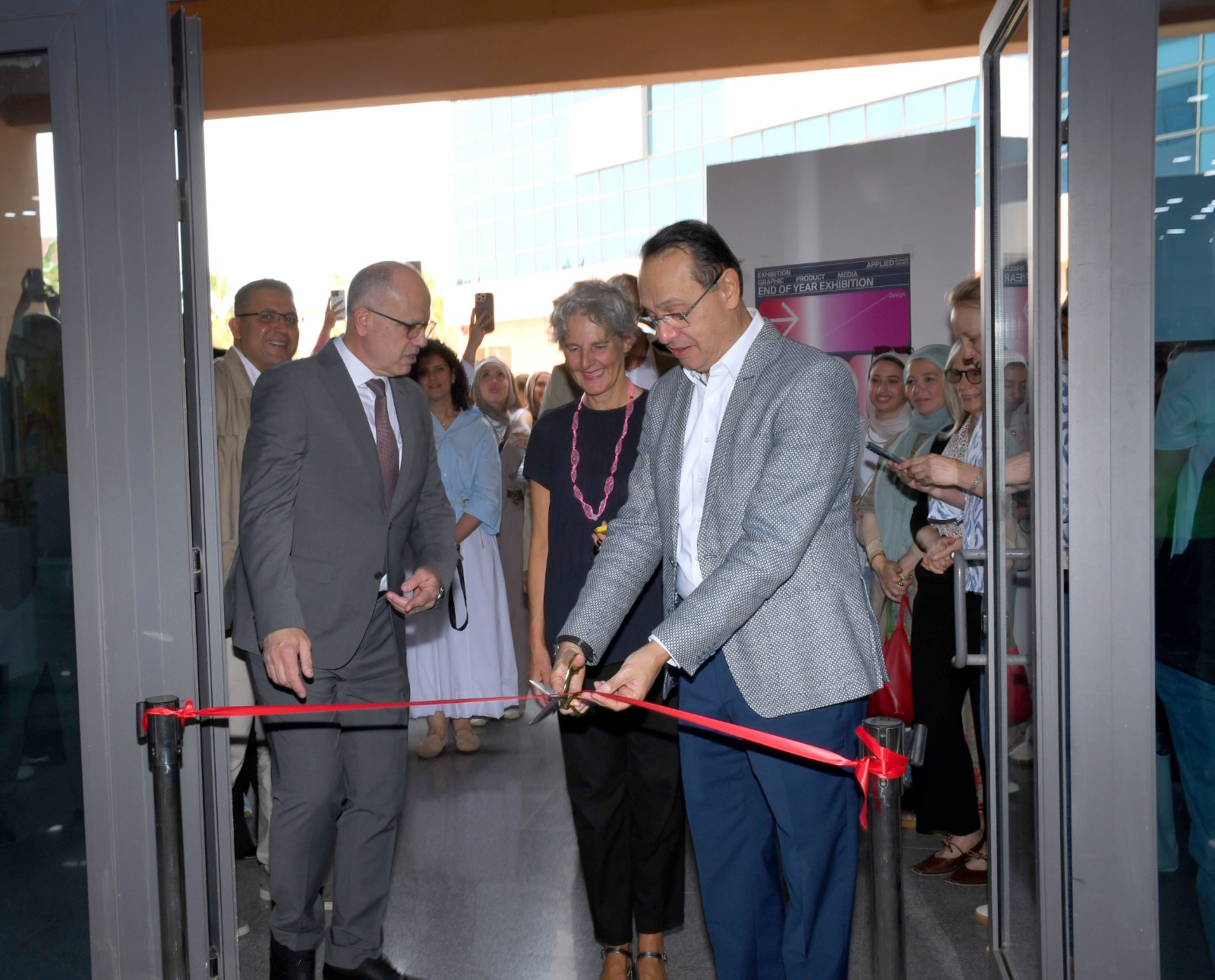 معرض إبداعي مبهر لطلاب الجامعة الألمانية بالقاهرة End of Year Exhibition 2026