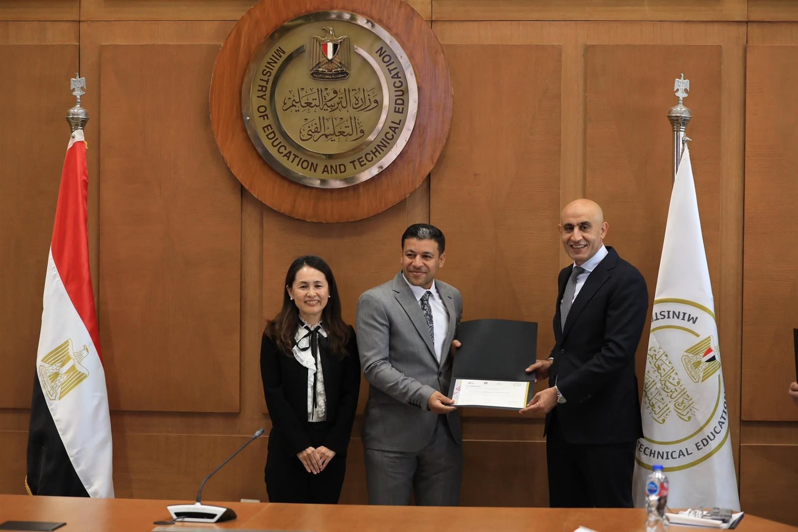 مدربي التوكاتسو بعد اعتمادهم ضمن الدفعة الخامسة المعتمدة من الوزارة وجايكا اليابانية