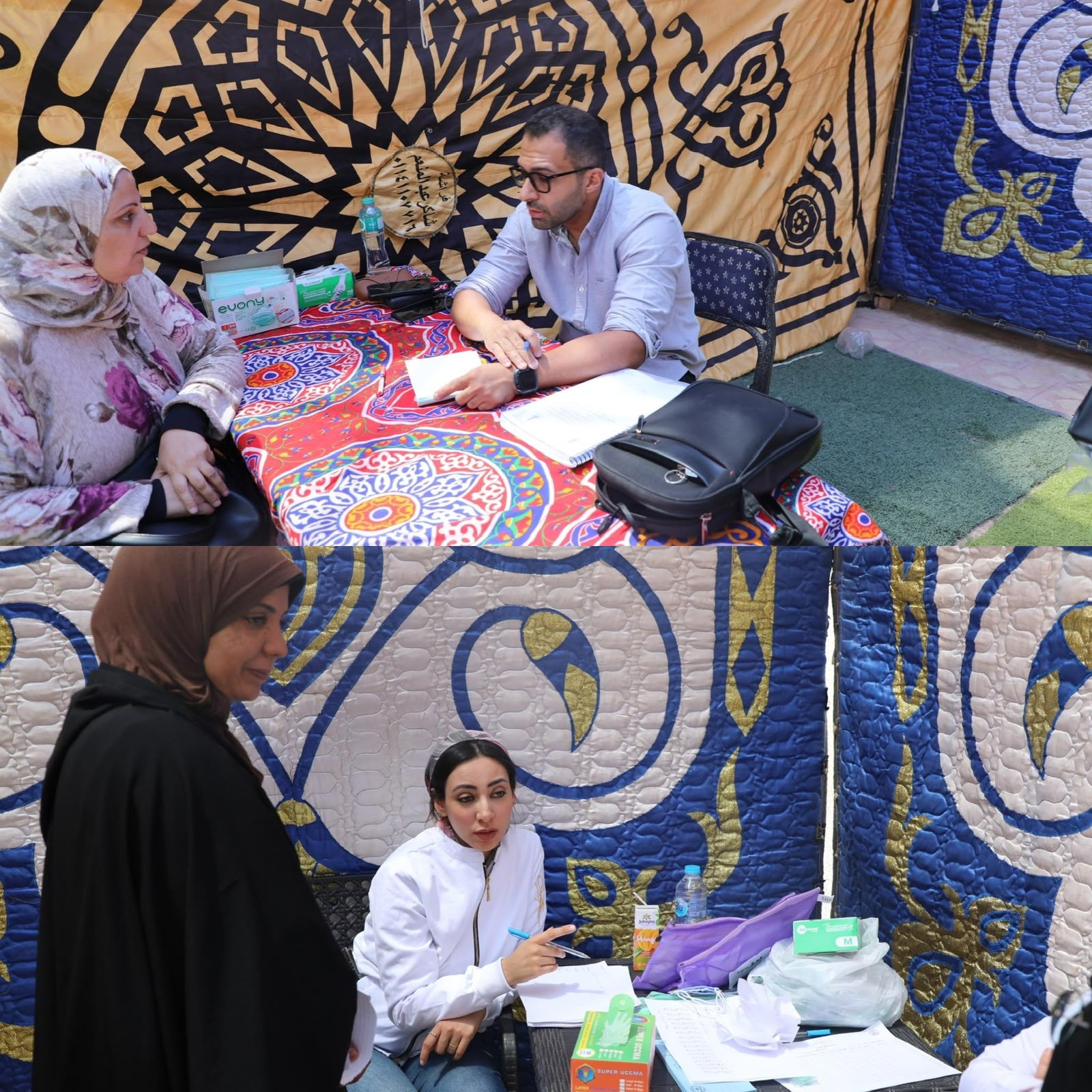 جامعة القاهرة توسّع قوافلها الطبية وتقدم الرعاية المجانية لـ929 مواطنًا بمنشأة ناصر