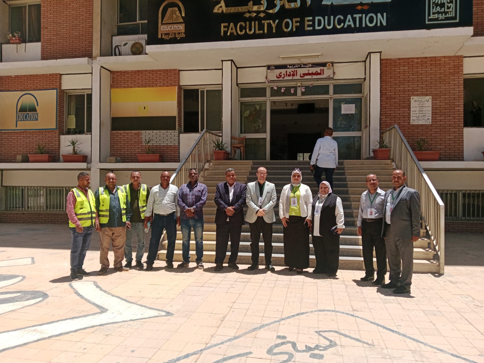 جامعة أسيوط تعزز ثقافة السلامة بخطة إخلاء وتدريب عملي داخل كلية التربية