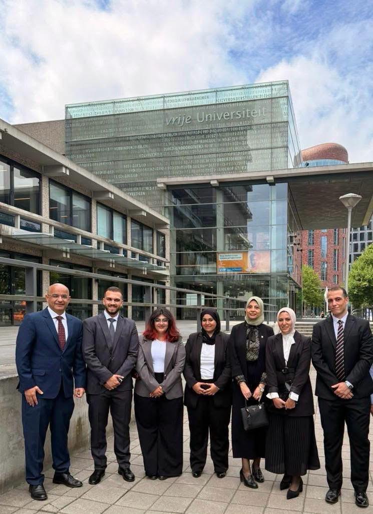 جامعة عين شمس تحصد وصافة العالم في مسابقة المحاكمة الصورية الدولية بأمستردام