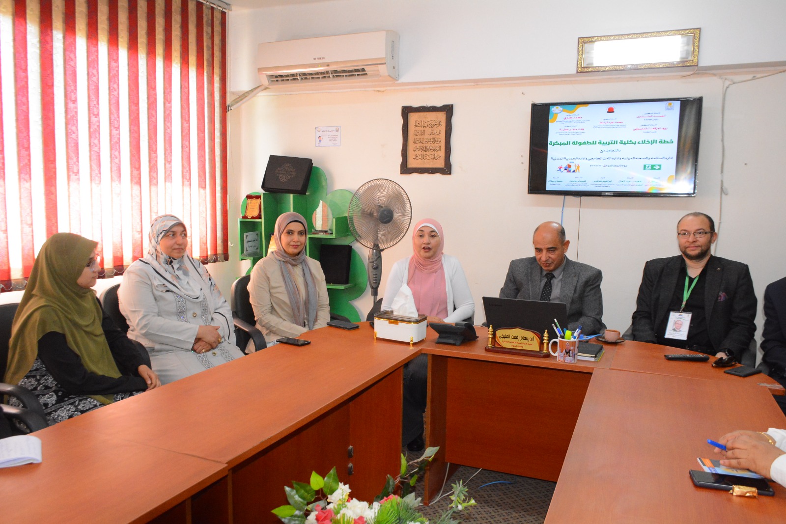 تدريب عملي يعزز السلامة والاستجابة للطوارئ داخل الكليات