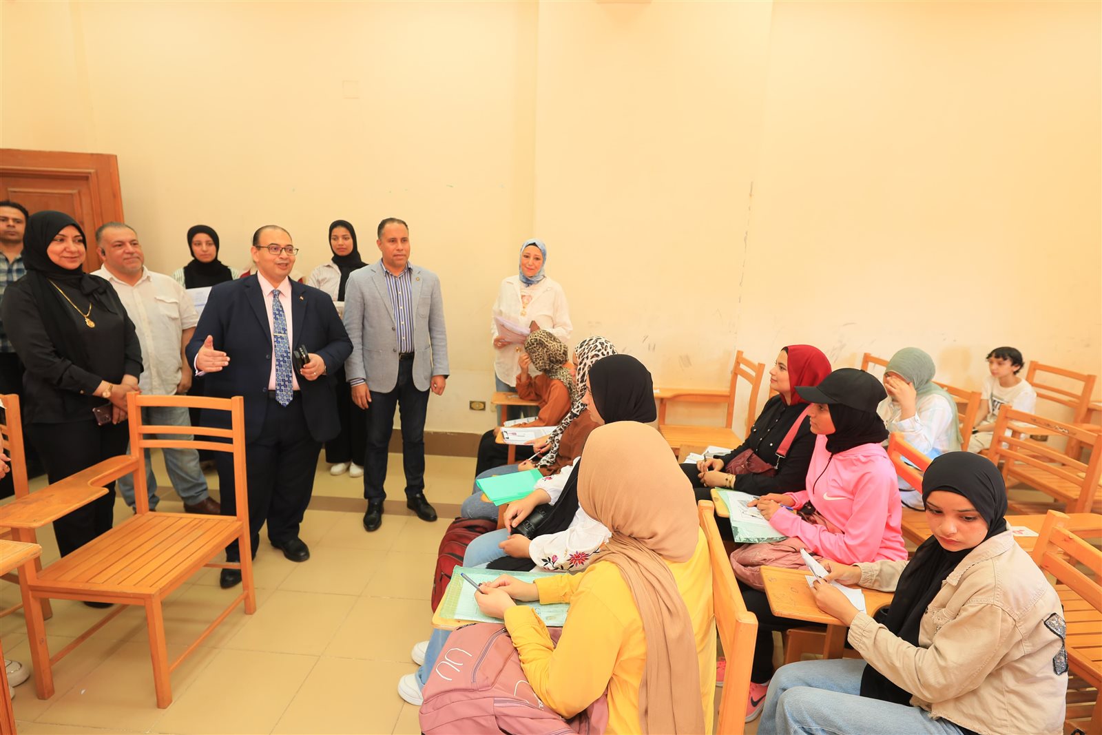 جامعة كفر الشيخ ترفع جاهزية اختبارات القدرات 2026