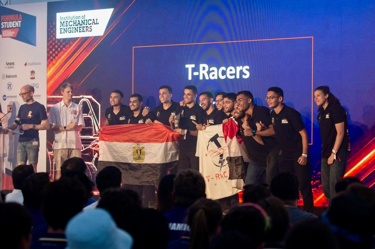 جامعة طنطا تتألق عالميًا بإنجاز تاريخي لفريق T-Racers بكلية الهندسة في بريطانيا