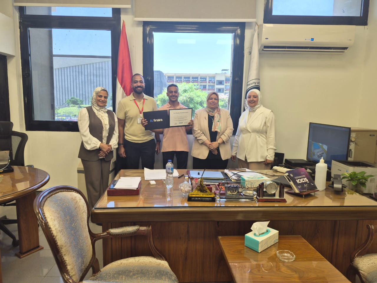 طالب من جامعة عين شمس يحصد الصدارة بمشروع ذكاء اصطناعي يخدم البنوك