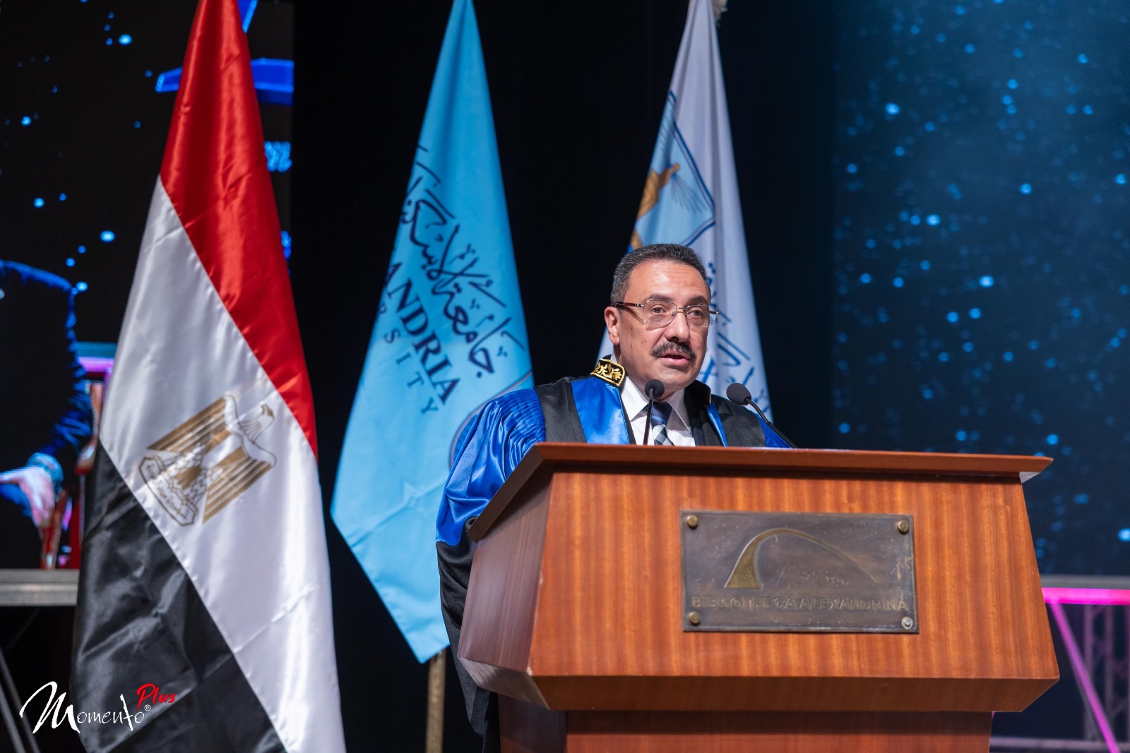 الدكتور أحمد عادل عبد الحكيم القائم بأعمال رئيس جامعة الإسكندرية