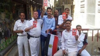 ضباط الشرطة رفعوا 