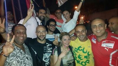 انغام مع الثوار احتفالا بـ